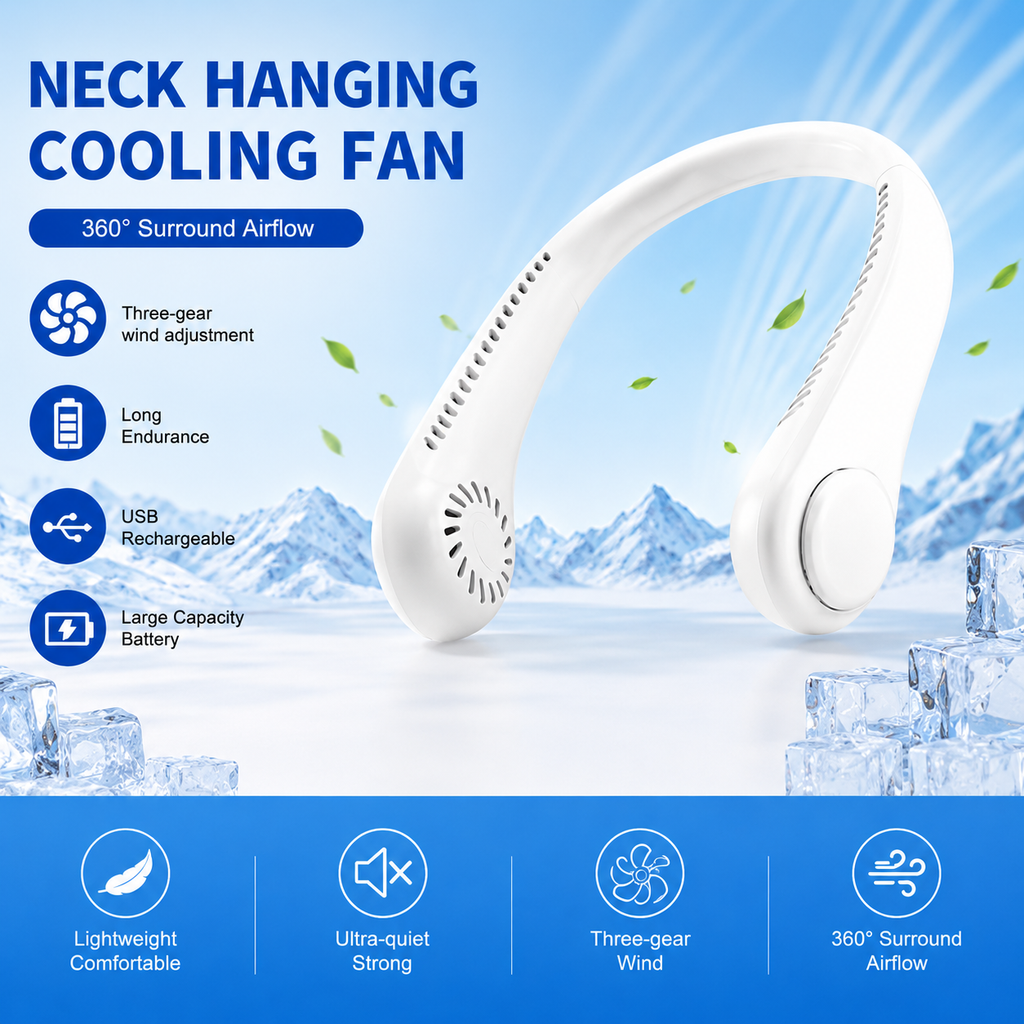 Portable Neck Fan