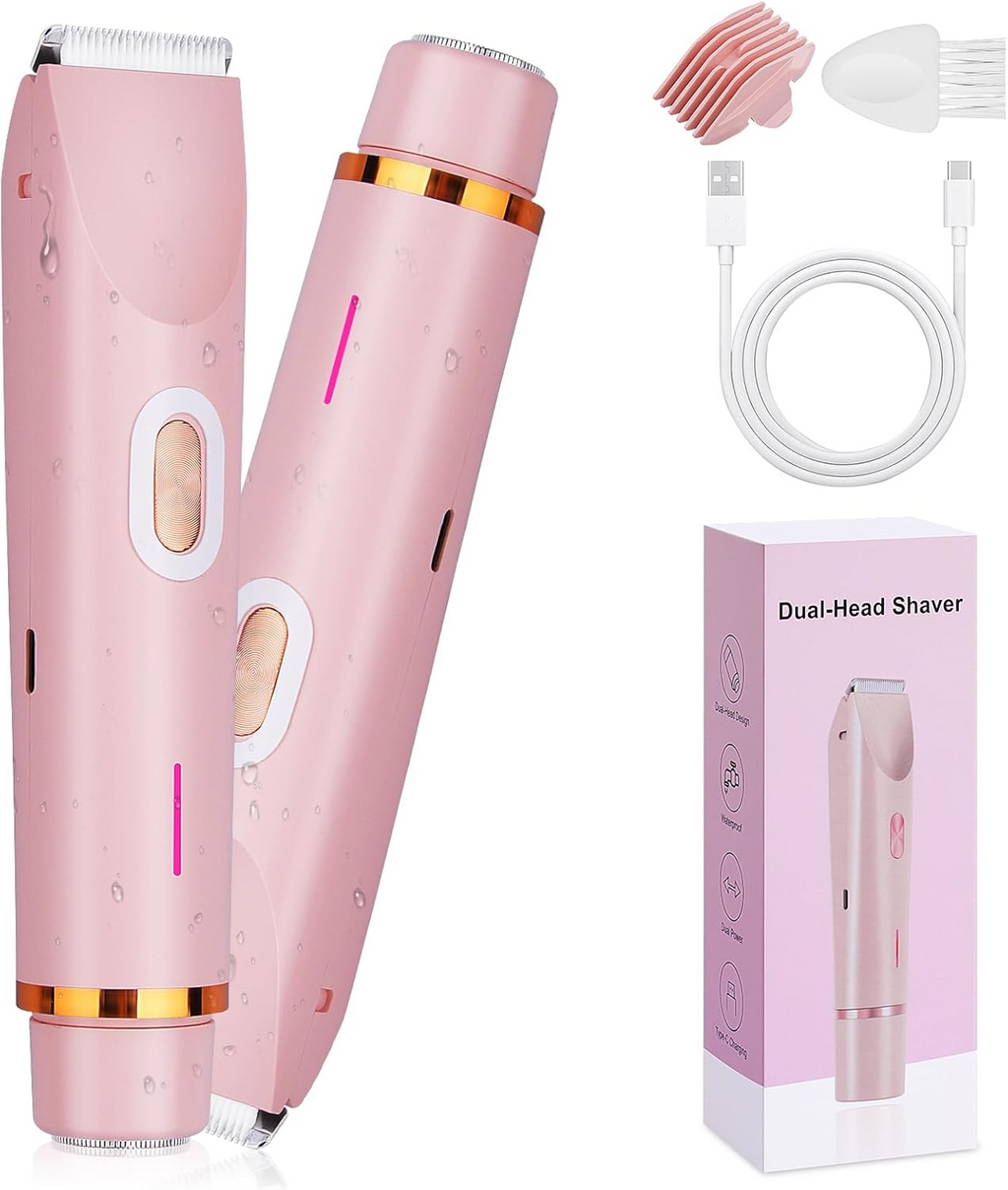 2 in 1 dual head electric shaver for women UAE