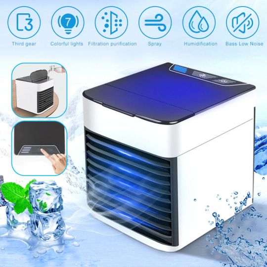 Portable mini air conditioner cooling fan for home office UAE