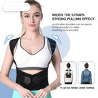 Adjustable posture corrector back support belt UAE