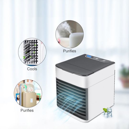 Portable mini air conditioner cooling fan for home office UAE