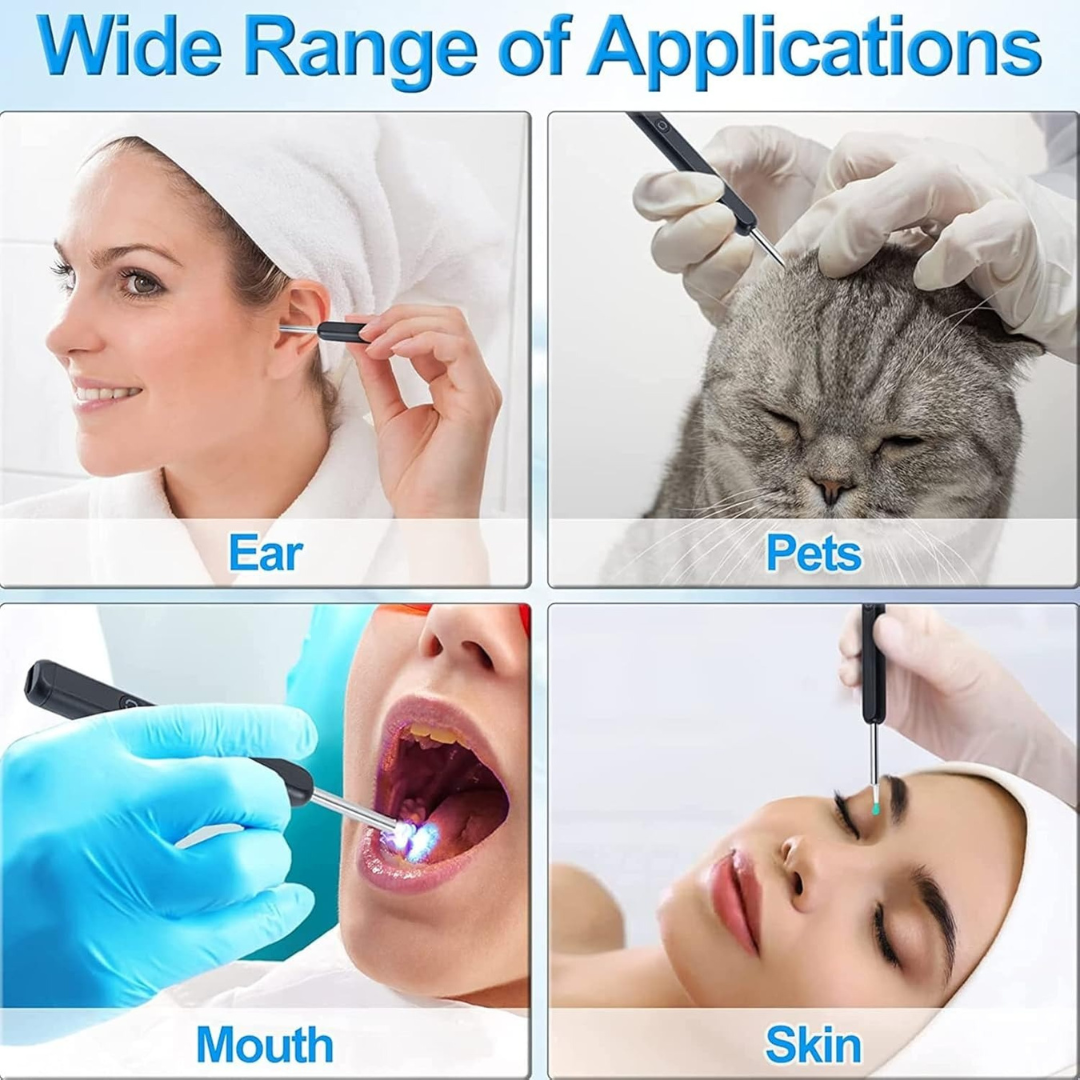 HD camera ear wax removal cleaning tool kit UAE